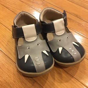 Livie & Luca Elephant T-Strap Shoes